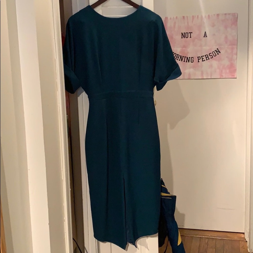 Flattering Emerald Green Dress